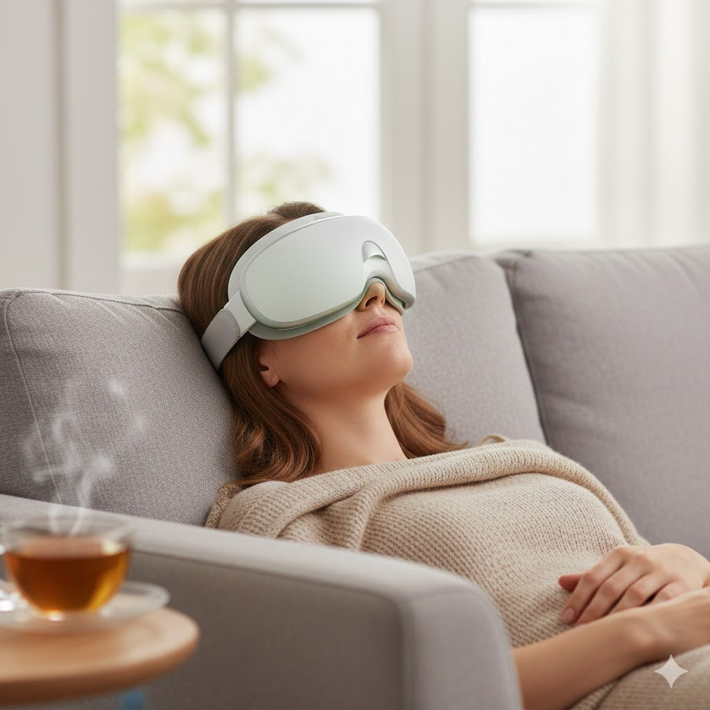 Relaxio Aura Pro – Intelligente Wärme-Augenmaske